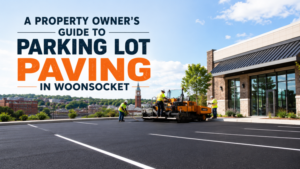 A Property Owner's Guide to Parking Lot Paving in Woonsocket